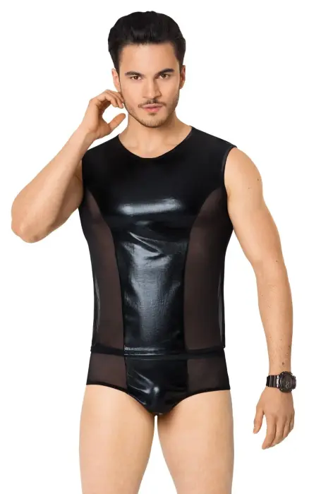 Shirt and Shorts Set - Black - M/L