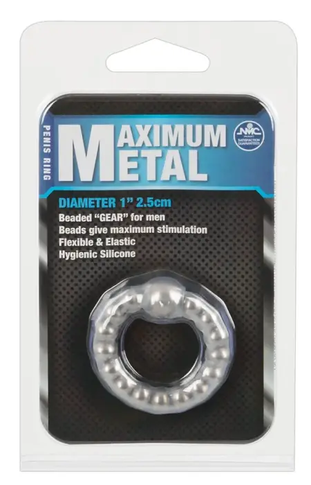 Maximum Metal Ring – Clear