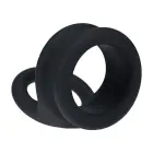 LEVELZ Wide Double O Silicone Support Ring L – Black — Photo 5