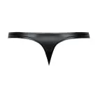 Male Power Wetlook Thong – S/M – Black — Photo 3
