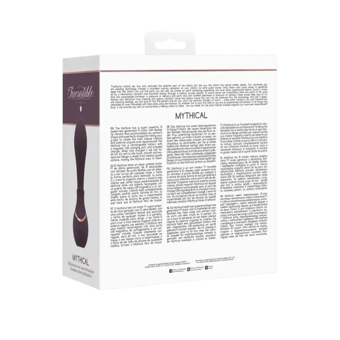 Mythical gaisa pulsa vibrators – violets Foto 2