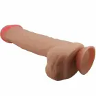 Pretty Love Sliding Skin Intimate Machine ar piesūcekni – 26 cm (10.2″) – miesas krāsa — Foto 2