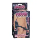 Robotic strap-on dildo – 15 cm (6″) – melns Foto 1