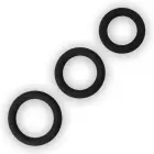 Power Plus Soft Silicone Snug Ring – 3 itin storo žiedai – hipoalerginiai — Nuotrauka 2