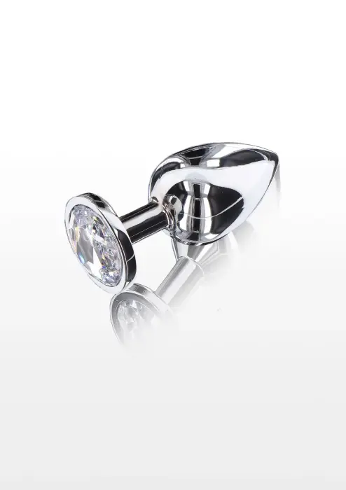 Starlight pēcpuses dārgakmens – 9.5 cm – Sudrabs