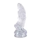 Doc Johnson Crystal Jellies Invader – fantāzijas dildo ar piesūcekni – caurspīdīgs – 21,6 cm — Foto 1