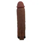 Pretty Love Xerxes – vibruojanti varpos rankovė – 22 cm (8.7″) – ruda — Nuotrauka 6
