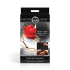 Burning Passion Erotic Massage Candle with Holder – Red/Gold — Photo 2