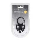 LEVELZ Silicone Training Cock Ring – L – Black — Photo 2