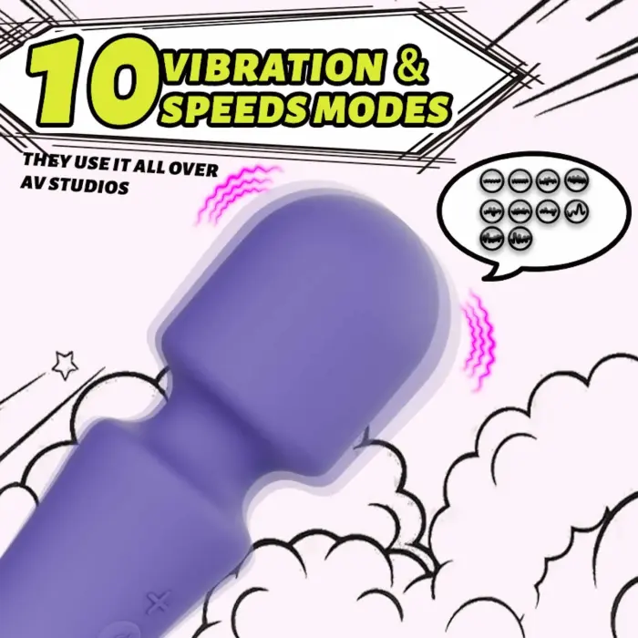 Duoduo wand masāžas vibrators Foto 12