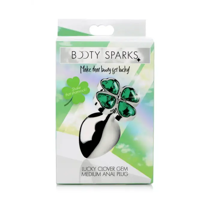 Lucky Clover Gem анальная пробка – M