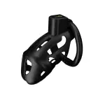 Sevanda Black Plastic Chastity Cage — Photo 3