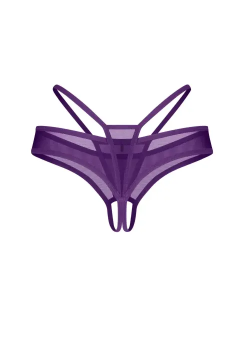 Vibres thong with open crotch – S/M
