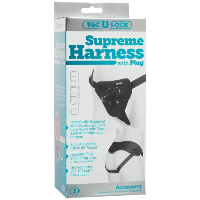 Platinum Supreme Harness with Plug
