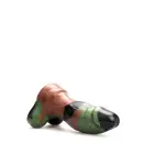 Kiotos Revolt Green Army 08 Medium – silikona dildo – 18,5 cm — Foto 3