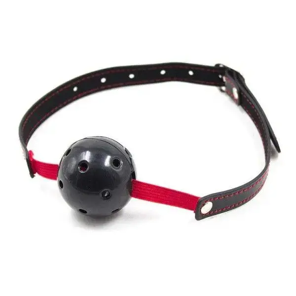 Knebel-Breathable Ball Gag Stretch (nero) Foto 2