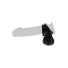 Manpower by TOYJOY Penis Ring with Scrotum Holder – Black — Photo 4
