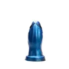 Kiotos Revolt Blue Wave 07 Medium – silikoninis dildo – 18,5 cm — Nuotrauka 3