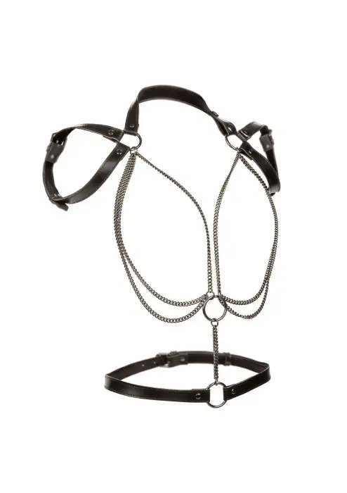 Euphoria Collection Multi Chain Halter – Black