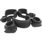 Fetish Submissive Neoprene-Lined Adjustable Restraint System – Black — Photo 4