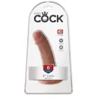 King Cock Reālistisks dildo ar piesūcekni – 17 cm (6.7″) – Miesas krāsa — Foto 1