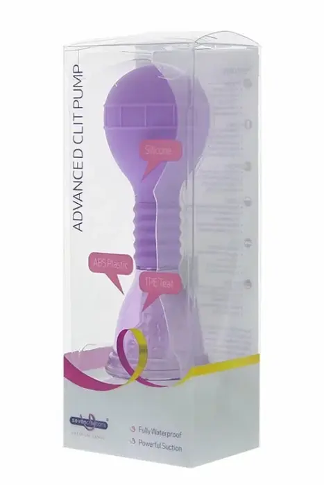 Premium Range – advanced waterproof clitoral pump with suction system – pink