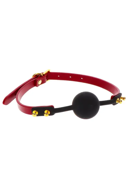 TABOOM Silicone Ball Gag – Red