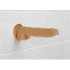 NA 9 вибратор с функцией толчков – 23 cm (9″) – коричневый — Фото 8