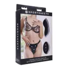 Sportsheets Hidden Pocket Strap-On Set with Remote Vibrator – Black — Photo 7