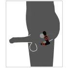 Rebel RC анальная пробка – 13.7 см – Черный Фото num