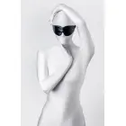 Anonymo mask, PU leather, black, 26.5 cm Foto 3