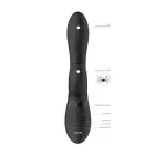 Kyra gaisa pulsa truša vibrators – melns — Foto 6