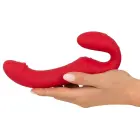 You2Toys RC Strapless Vibrating Double System двойной вибратор – 19.1 см (7.5″) – фиолетовый — Фото 6