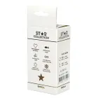 Star Collection must silikoonist anaaltapp S läbipaistva kiviga — Foto 2