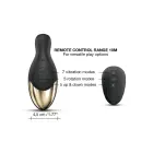 MULTI P-JOY prostatos masažuoklis – 13 cm – Juodas — Nuotrauka 6