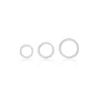 Silicone Support Rings – Clear — Photo 1