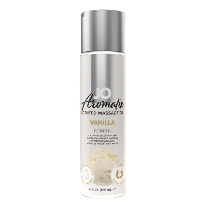 System JO Aromatix massaažiõli – vanilje – 120 ml