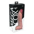 Kiotos Cox MEGA 06 – reālistisks PVC dildo – miesas – 28 cm — Foto 11