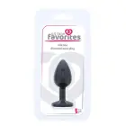 ALL TIME FAVORITES SILIKONO DEIMANTINIS KIŠTUKAS – S – Juodas Photo