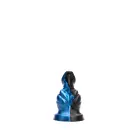 Kiotos Revolt Blue Wave 10 Small – silikoninis dildo – 11,5 cm — Nuotrauka 3