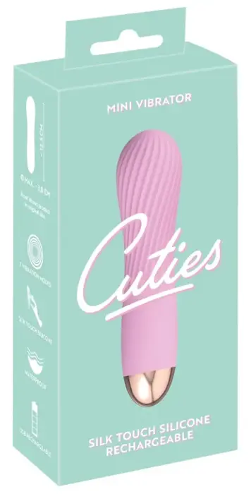 Cuties Mini Vibrator Rose 2.G – 12.5 cm (4.9″) – Pink