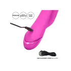 Malibu Minx кролик-вибратор с функцией всасывания – розовый — Фото 5