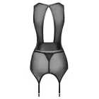Cottelli LINGERIE korsete un stringu komplekts – melns — Foto 8