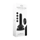 Thumby - Sile klaasist vibraator iminapaga – 15 cm (6″) – Must — Foto 1