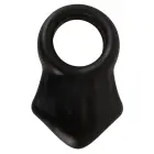 Erecto Cock Ring with Ball Stretcher – Black — Photo 5