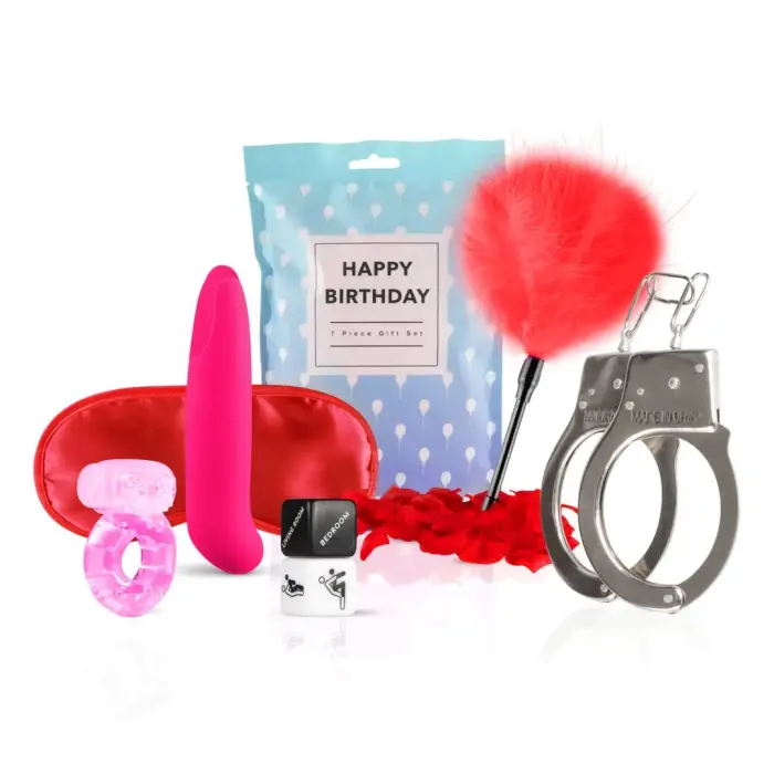 Loveboxxx Let's Celebrate couples gift set – 7 pcs