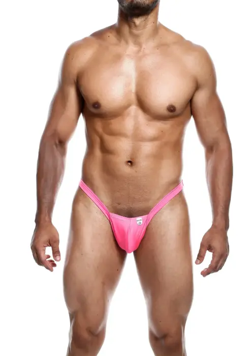 MOB Y Buns vīriešu stringi – rozā – M Foto 4