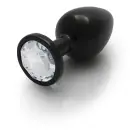 Round Gem Anal Plug – L – Silver — Photo 6