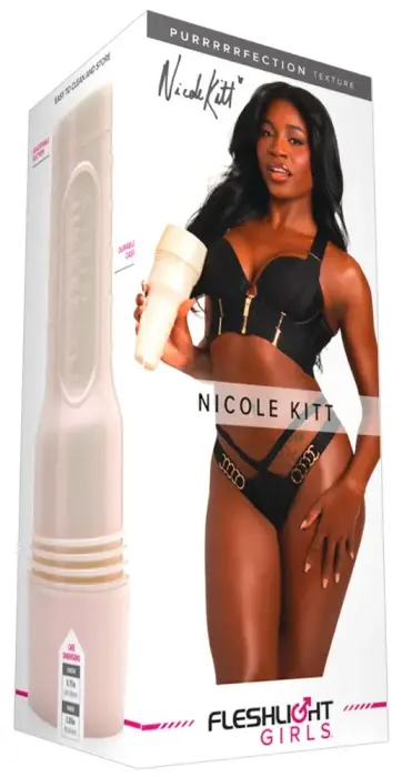 Fleshlight Nicole Kitt Purrrrrfection Vaginal Masturbator – 25 cm (9.8″)