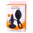 Piepūšams anālais spraudnis – 12.7 cm (5″) – Melns — Foto 2